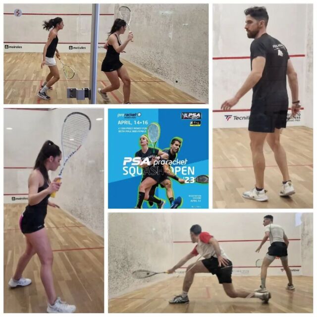 Tres de los jugadores del Cíes Squash (Hugo Varela, @ssofiaarb y @mateordgz)  participan en el campeonato del circuito profesional  de Squash (PSA) que se celebra en @proracketsquashpadel Porto este fin de semana.
El Cíes Squash sigue imparable!
